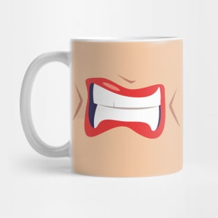 Furious Red Lips Mug